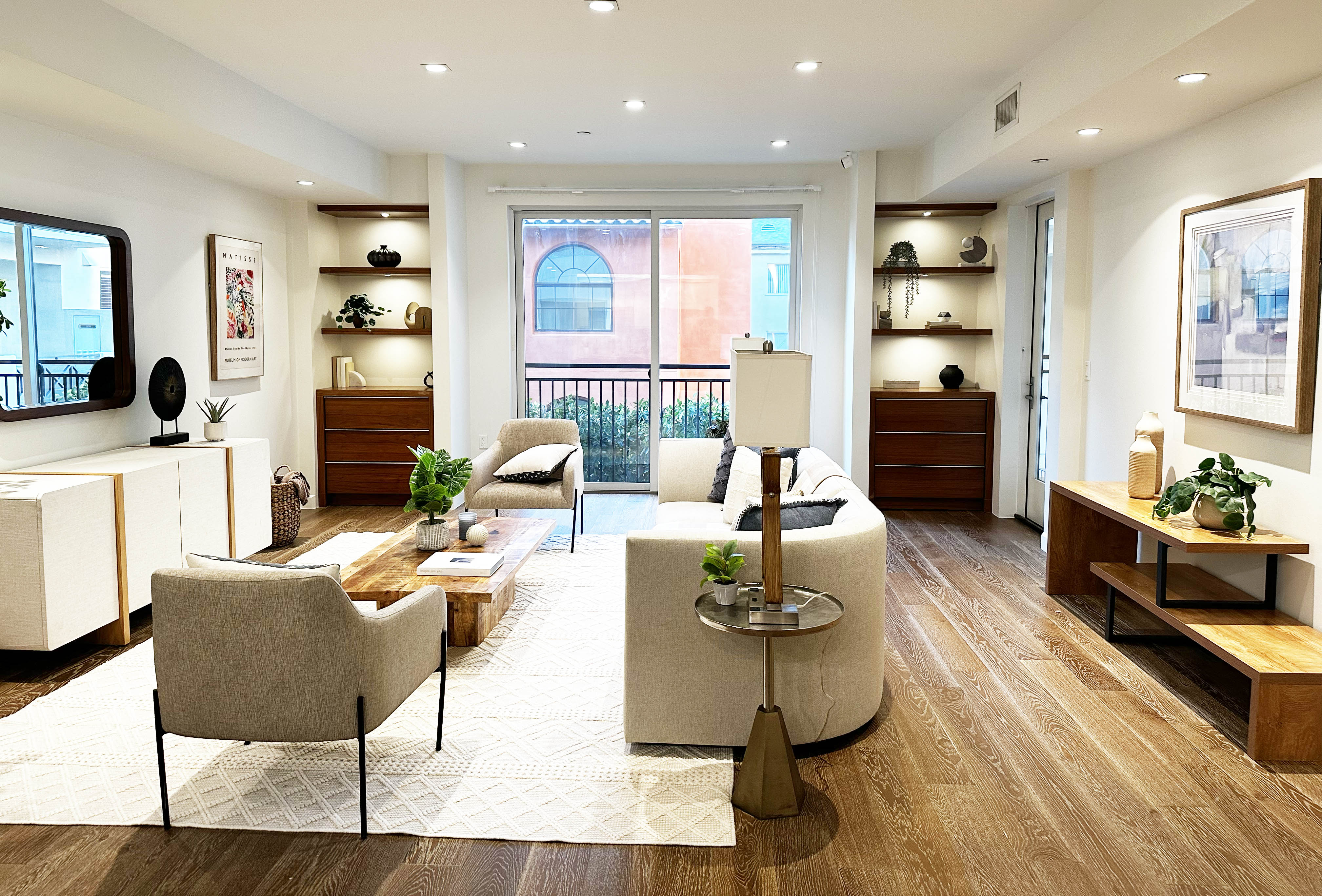 Living Room — Built-ins